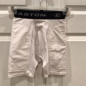 Easton Boys baseball sliding shorts